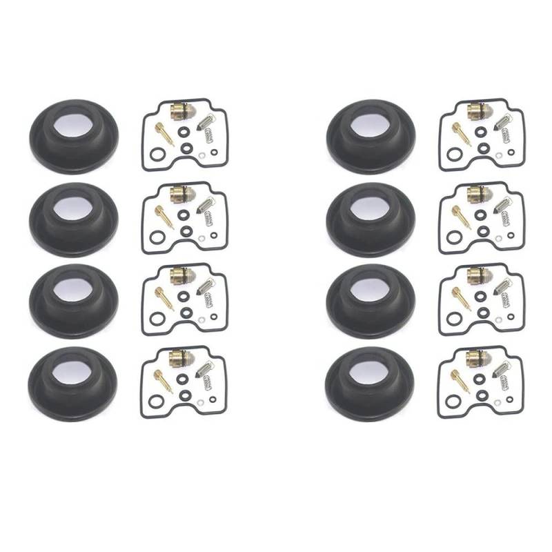 4SETS Motorrad Vergaser Reparatursatz Kolben Membran Gummi Umbau Teile für Bandit 1200 GSF1200 GSF1200S 2001-2005 GSF 1200 (2 SET) von PTKPLGMFVF