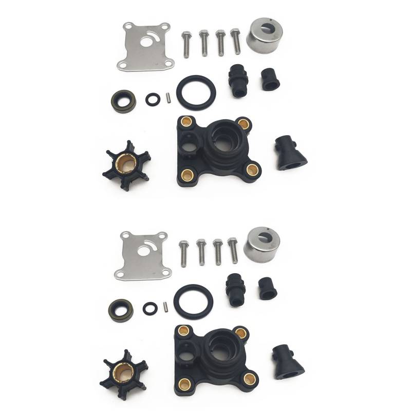 9,9 PS & 15 PS Impeller Wasserpumpen-Reparatursatz für Johnson Evinrude 394711 0394711 (2 Sets) von PTKPLGMFVF