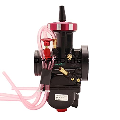 Carb PWK24 & PWK26 & PWK28 & PWK30 Racing Vergaser, kompatibel mit Pit Dirt Bike ATV Quad Moped Scooter Motor (PWK30) von PTKPLGMFVF