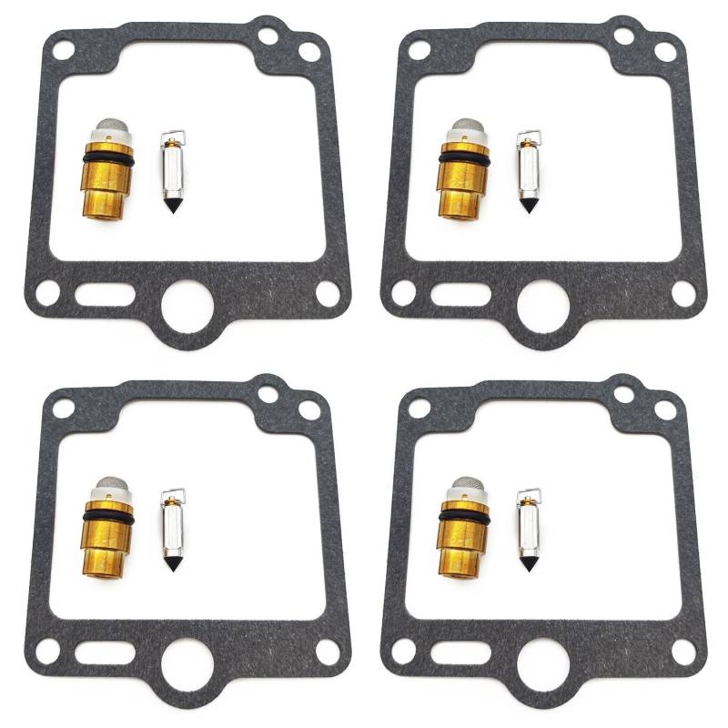 Für XJR 1200 XJR1200 1994–1998 Vergaser-Motor-Reparatursatz, schwimmende Nadel, Sitzdichtungsteile von PTKPLGMFVF