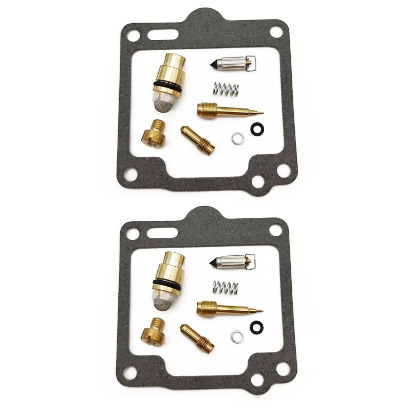 Für Yamaha XV750 Virago XV1100 XV 750 1100 4FY 3LP für Motorradmotor-Vergaser-Reparatursatz, schwimmende Nadel-Dichtung von PTKPLGMFVF