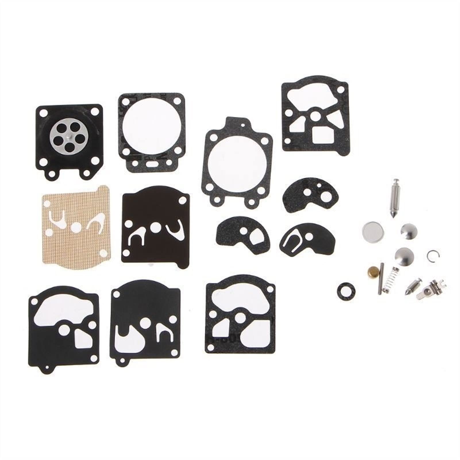 K10-WAT Vergaser-Membrandichtungsnadel-Reparatursatz für WA WT Walbro CS281 CS302 CS304 CS320T WT-261-1 Ersatzteile (1 Set) von PTKPLGMFVF