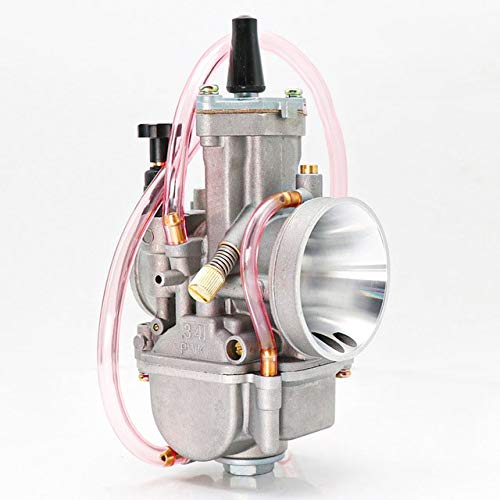 Kompatibel mit Universal PWK 21 24 26 28 30 32 34 2T 4T Motorradvergaser mit Power Jet für Mikuni Koso für ATV (34 mm) von PTKPLGMFVF