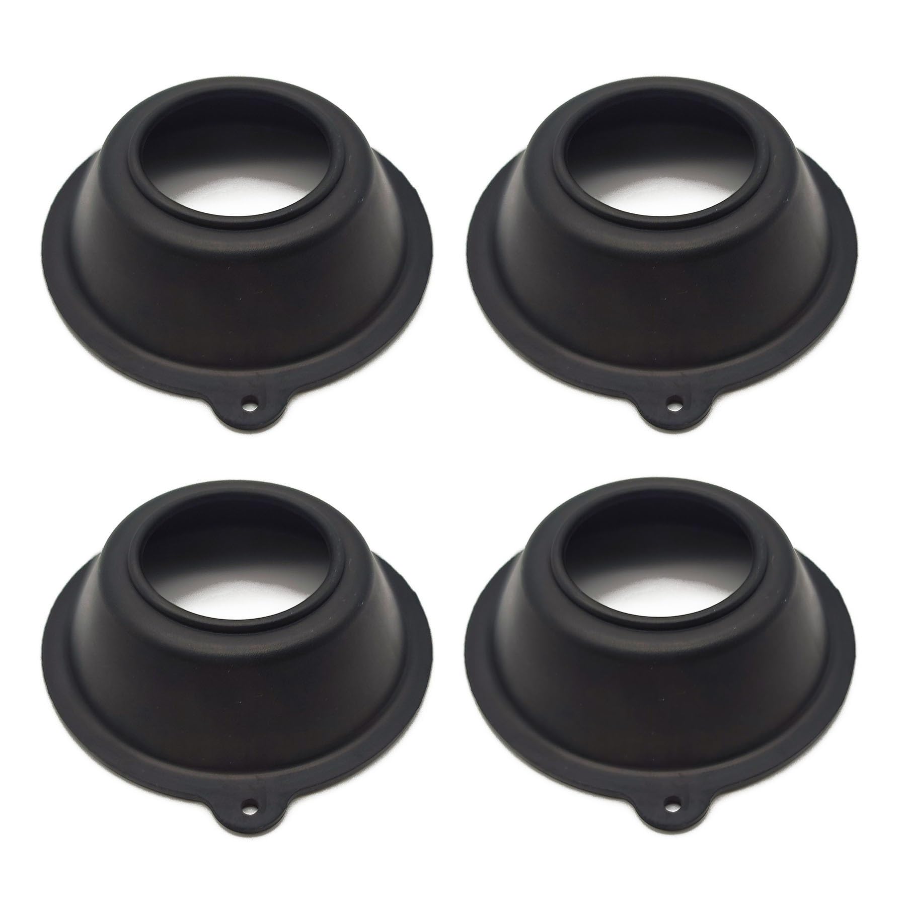 Kompatibel mit Vergaser-Reparatursatz, Kolben Vakuummembranen für Seca II 600 XJ600S 1992–1998 XJ600 XJ 600 S 600S (4 Stück) von PTKPLGMFVF