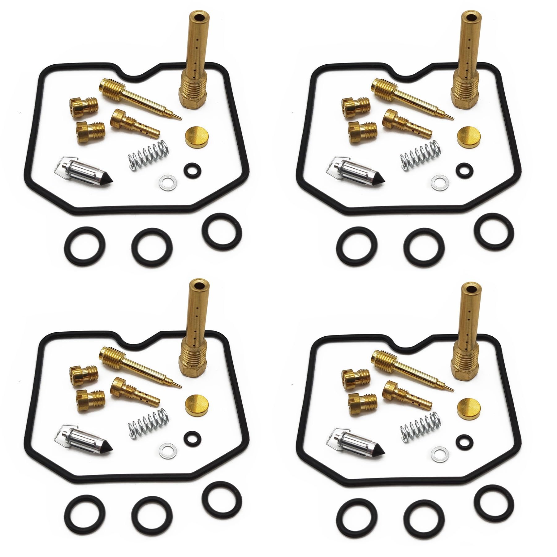Kompatibles kompatibles Vergaser-Reparaturset für GSF600S Bandit GSF600 1996–1999 GSF 600 S Kraftstoffsystem schwimmende Nadeldichtung (MULTI) von PTKPLGMFVF