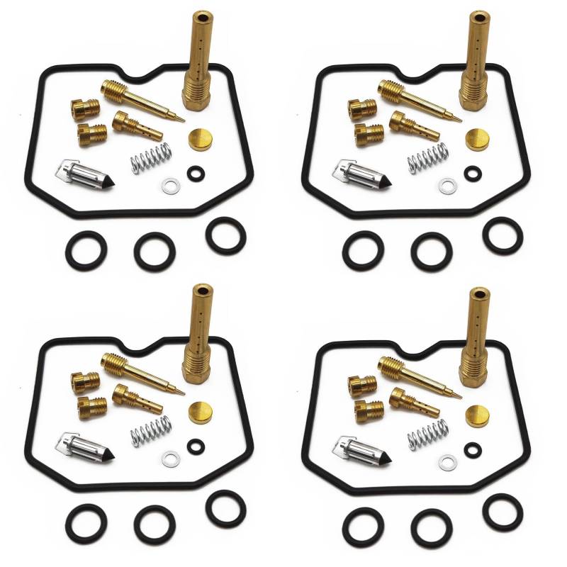 Kompatibles kompatibles Vergaser-Reparaturset für GSF600S Bandit GSF600 1996–1999 GSF 600 S Kraftstoffsystem schwimmende Nadeldichtung (MULTI) von PTKPLGMFVF