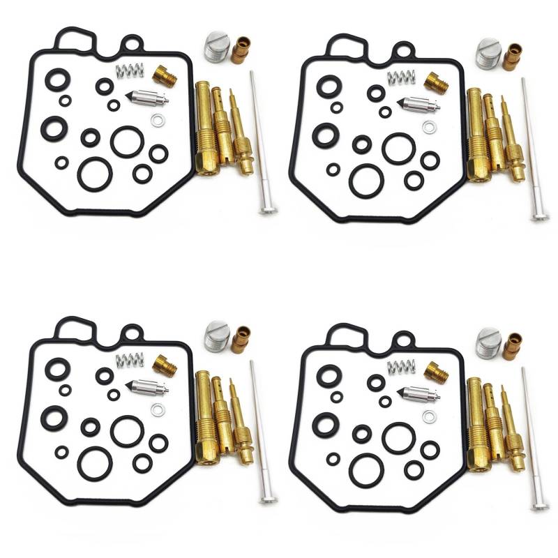 Motorrad Motor Vergaser Reparatursatz Nadel Ventil Dichtung Luftschraube für Honda CB650 CB650C CB650SC CB 650 C SC 650C 650SC (4 Sets) von PTKPLGMFVF
