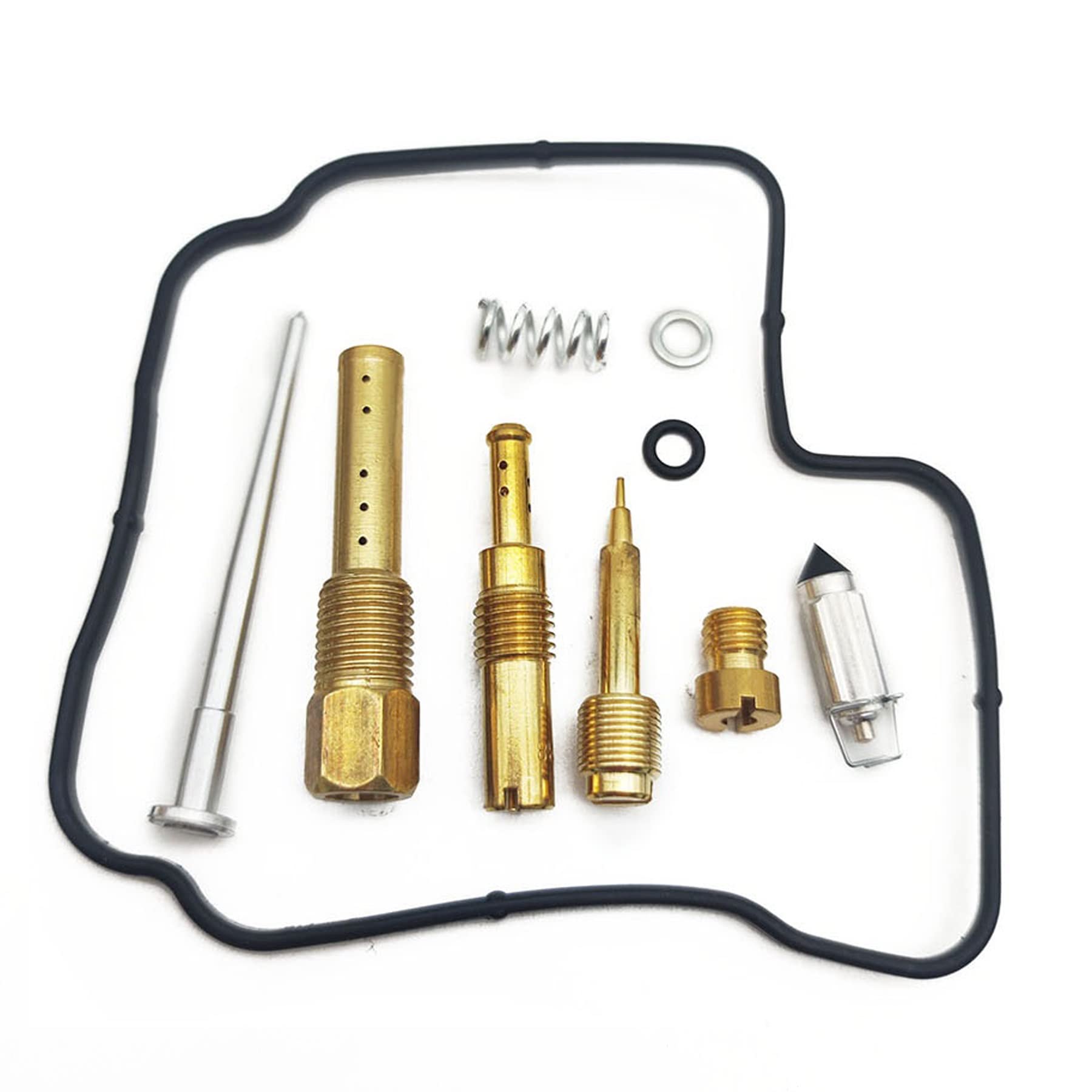 Motorrad-Motor Vergaser Reparatursatz Nadel Ventil Dichtung Luftschraube für Honda CBR250 MC14 MC17 MC19 CBR 250 (1 Set) von PTKPLGMFVF