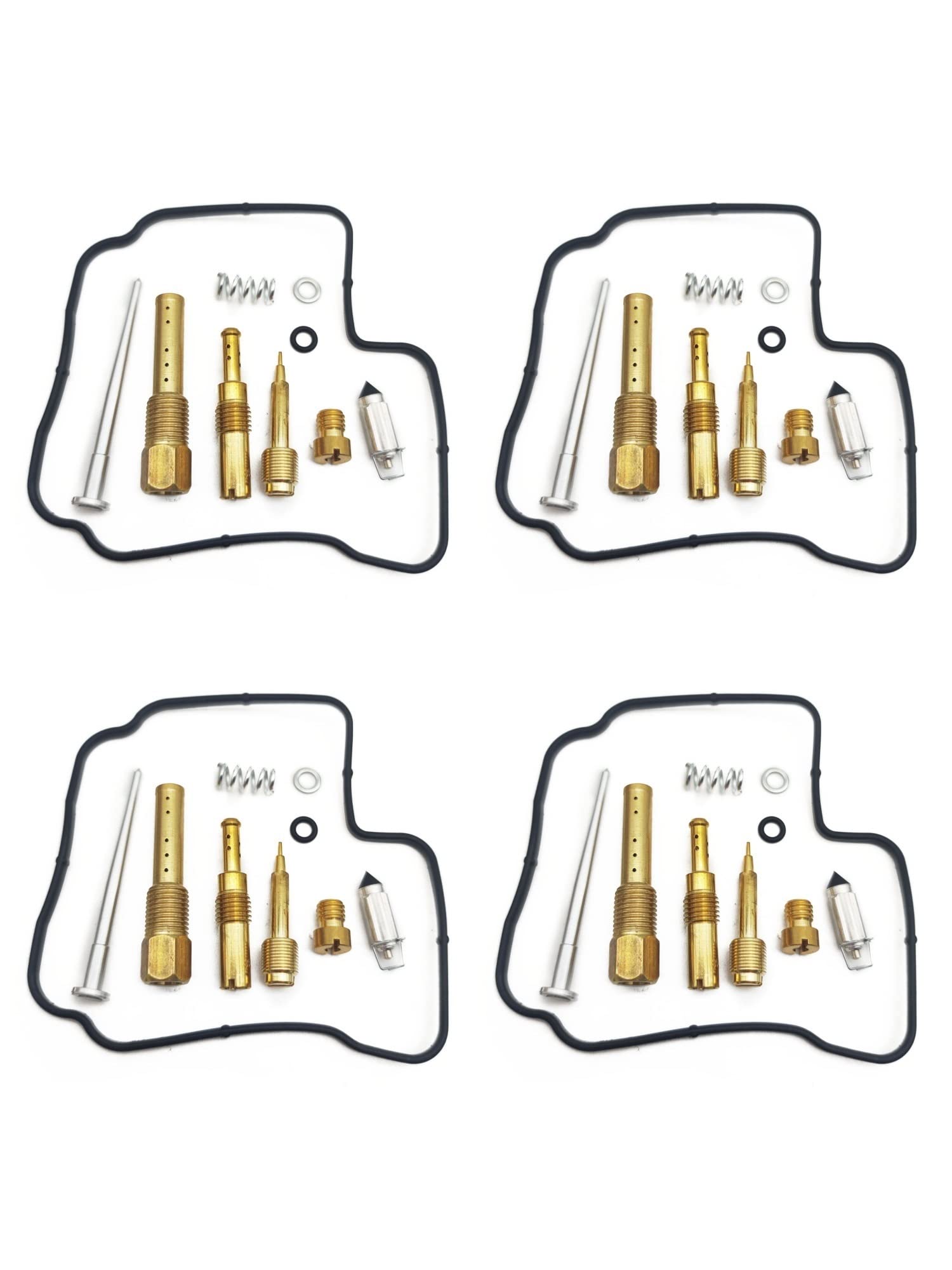 Motorrad-Motor Vergaser Reparatursatz Nadel Ventil Dichtung Luftschraube für Honda CBR250 MC14 MC17 MC19 CBR 250 (4psc) von PTKPLGMFVF