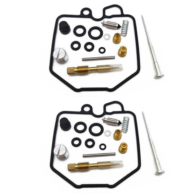 Motorrad-Motor Vergaser Reparatursatz Nadel Ventil Dichtung Luftschraube für Honda CX500C 80-82 CX500D CX500 CB 500 C D 500C 500D (2 Sets) von PTKPLGMFVF