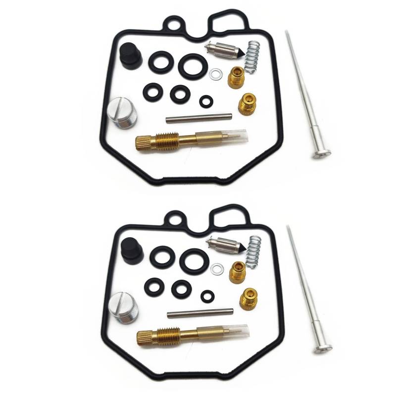 Motorrad-Motor Vergaser Reparatursatz Nadel Ventil Dichtung Luftschraube für Honda CX500C 80-82 CX500D CX500 CB 500 C D 500C 500D (2 Stück) von PTKPLGMFVF