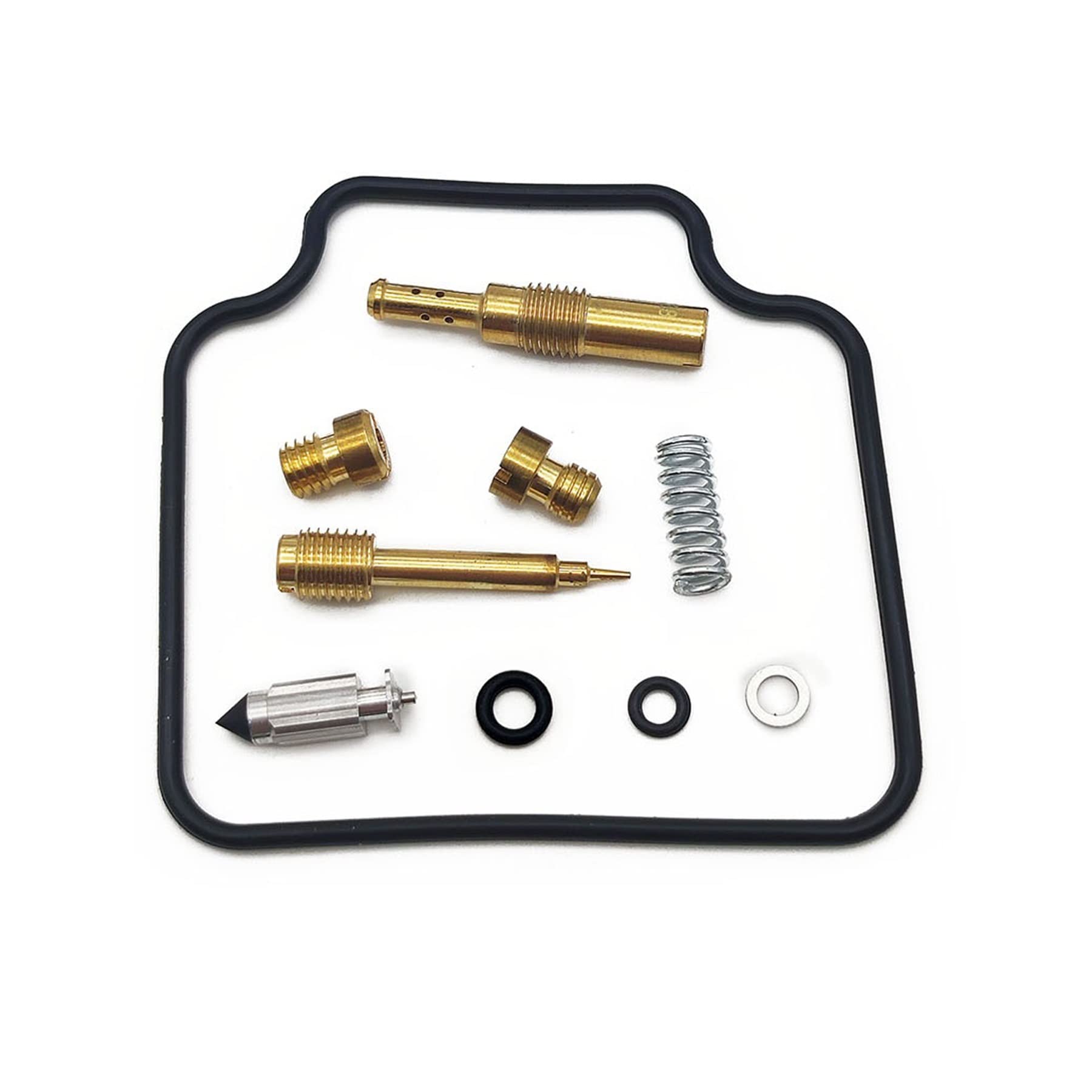 Motorrad-Motor Vergaser Reparatursatz Nadel Ventil Dichtung Luftschraube für Honda NX650 RD02 Dominator 1988-1994 NX 650 (1 Set) von PTKPLGMFVF