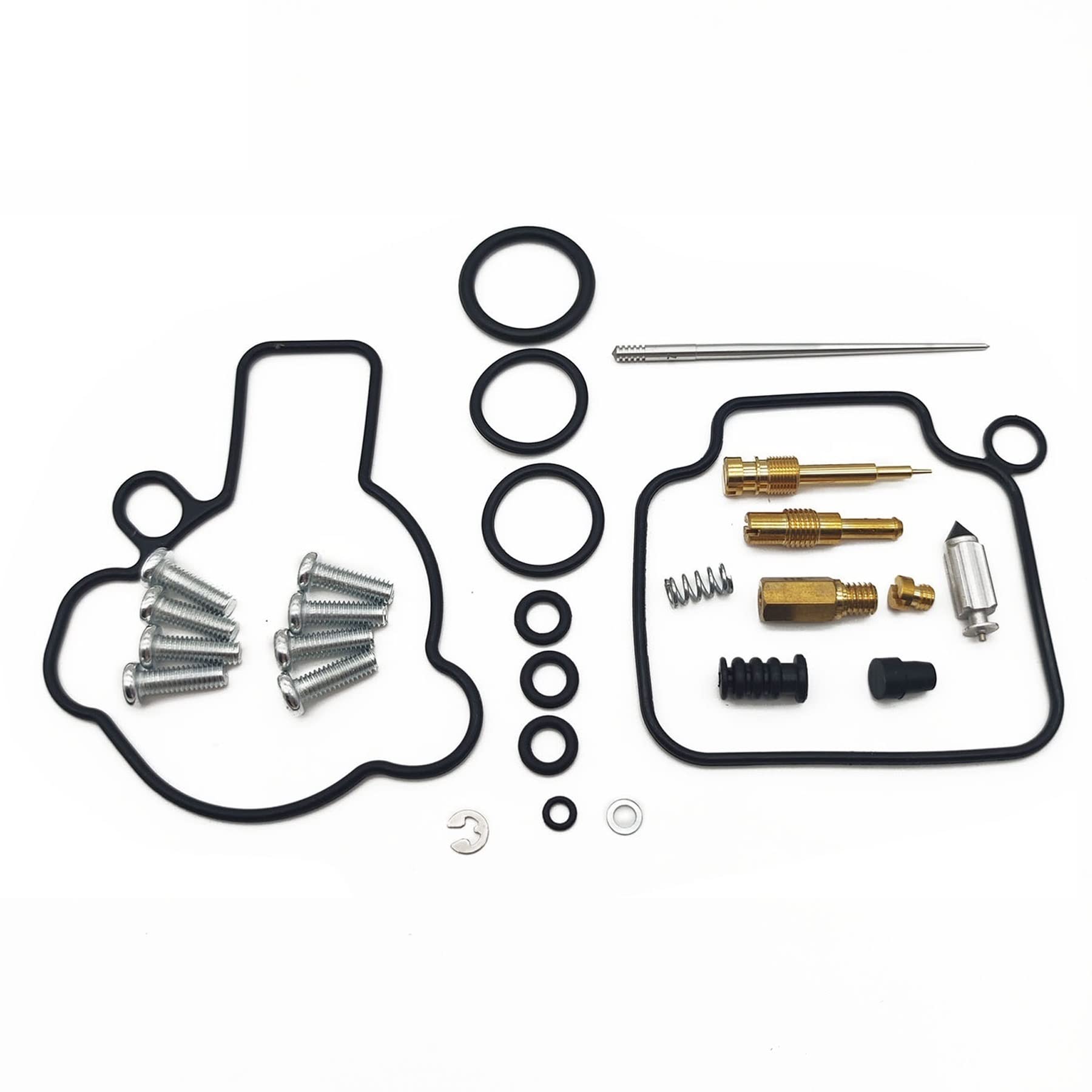 Motorrad Motor Vergaser Reparatursatz Nadel Ventil Dichtung Luftschraube für Honda TRX450R 2004-2005 TRX450 TRX 450 R 450R Motorrad Motor Vergaser Reparatursatz Nadel Ventil Dichtung Luftschraube für Honda TRX450R 2004-2005 TRX450 TRX 450 R 450R von PTKPLGMFVF