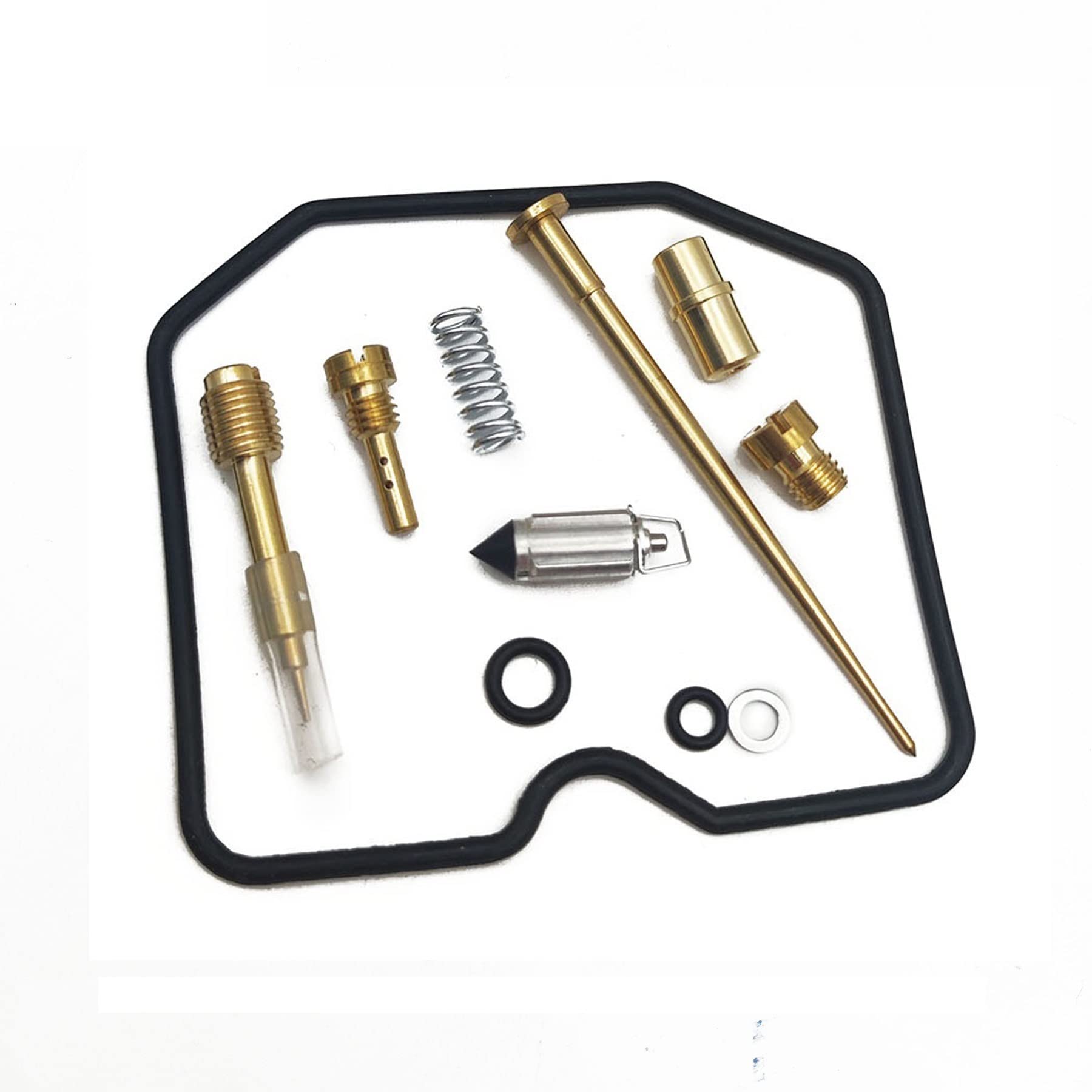 Motorrad-Motor Vergaser Reparatursatz Nadel Ventil Dichtung Luftschraube für Kawasaki KLR650 1987-2007 KLR 650 (1 Stück) von PTKPLGMFVF