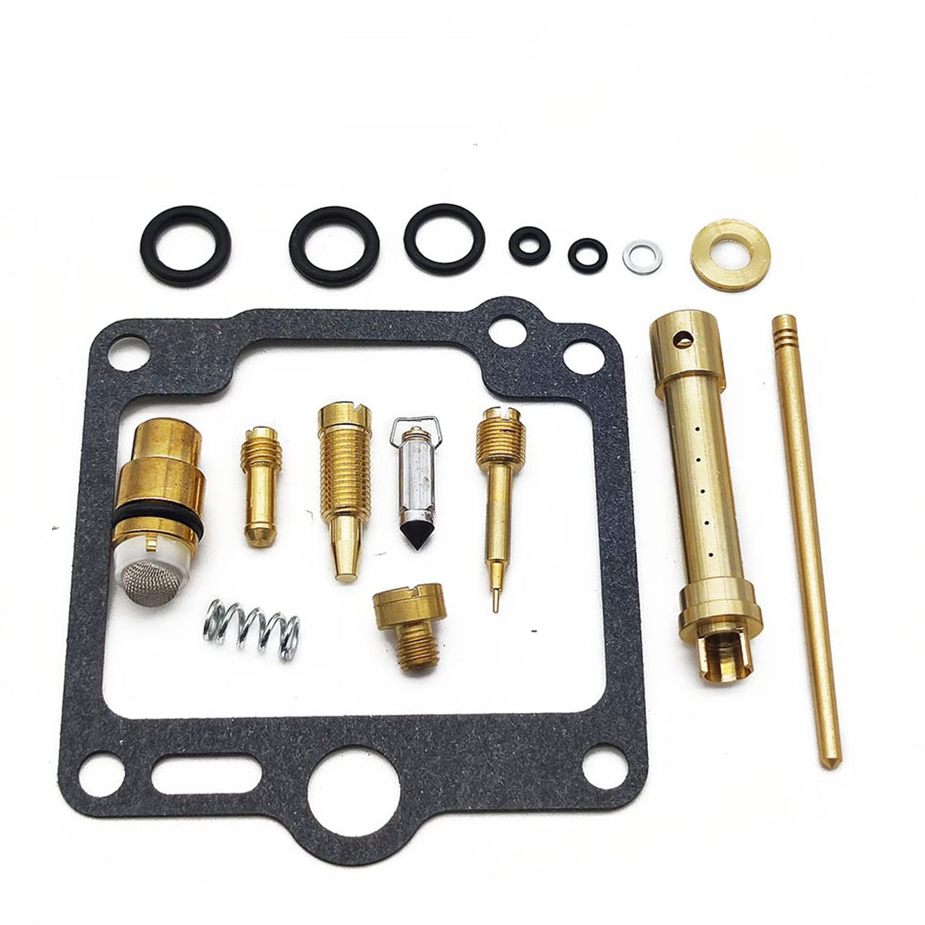 Motorrad-Motor Vergaser Reparatursatz Nadel Ventil Dichtung Luftschraube für Yamaha XJR1200 4KG XJR 1200 (1 Set) von PTKPLGMFVF