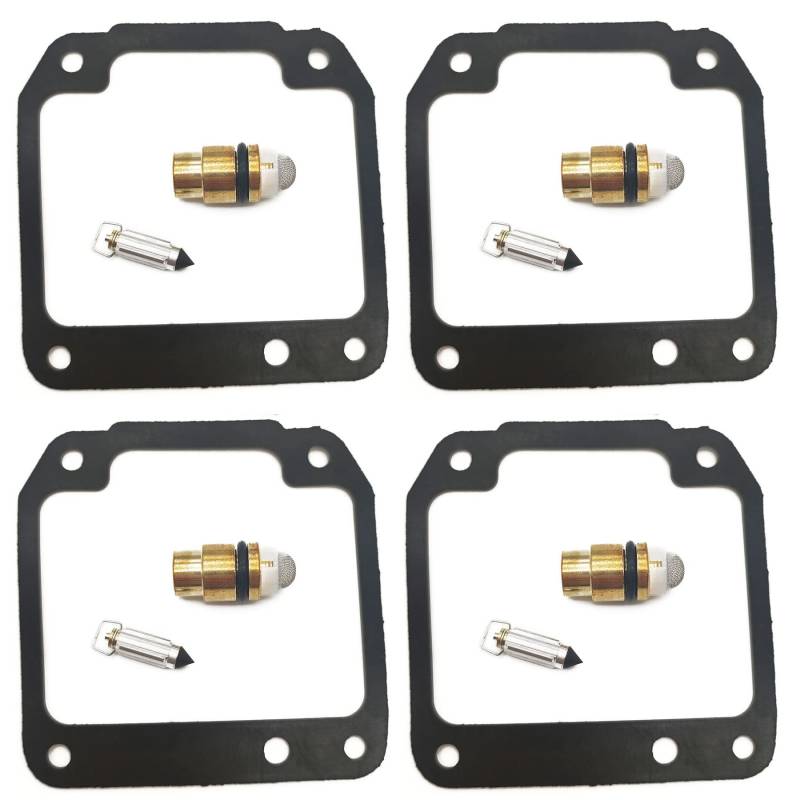 Motorrad-Motor Vergaser Reparatursatz Schwimmende Nadel Sitz Dichtung Teile für Yamaha XJR400 XJR 400 1994-1998 von PTKPLGMFVF