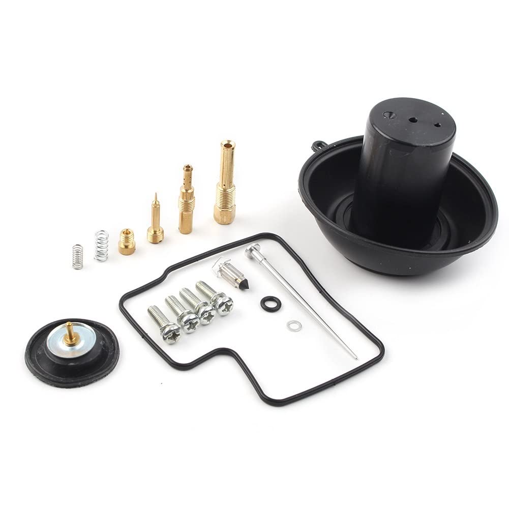 Motorrad-Reparatur-Umbau-Kits, Vergaser, Vergasermembran, Kolben, Nadel, Luftabsperrventil für 400 VLX400, VT400, 1994, 1995, 1996, 1997–2003 (1 Set) von PTKPLGMFVF