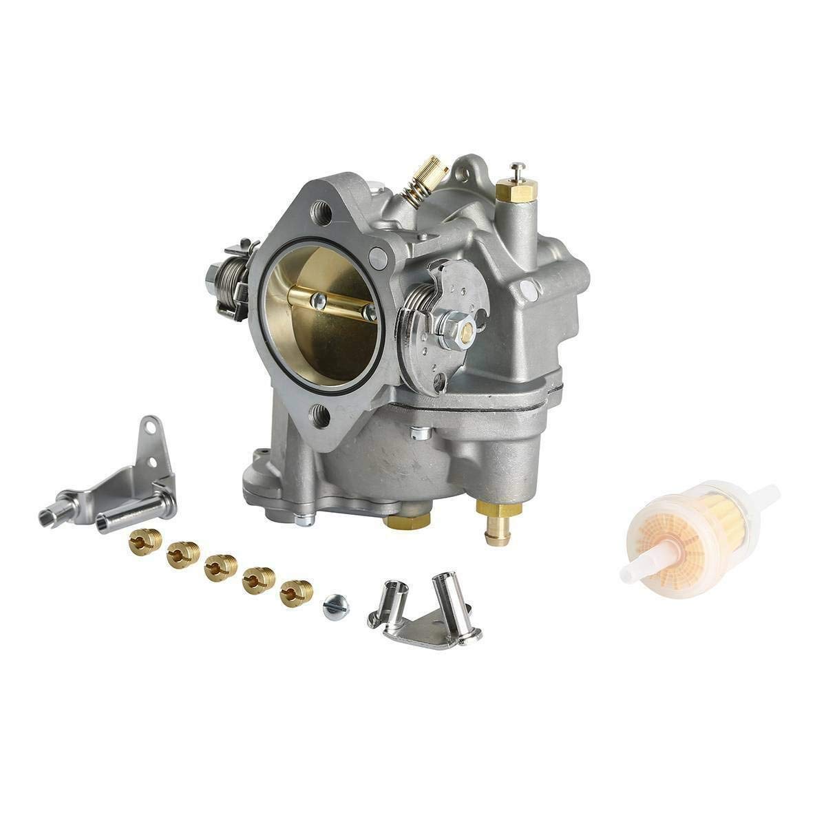 Motorrad Super E Shorty Vergaser Kompatibel für Harley Big Twin Sportster Bobber Chopper Motorrad Super E Shorty Vergaser Kompatibel für Harley Big Twin Sportster Bobber Chopper von PTKPLGMFVF