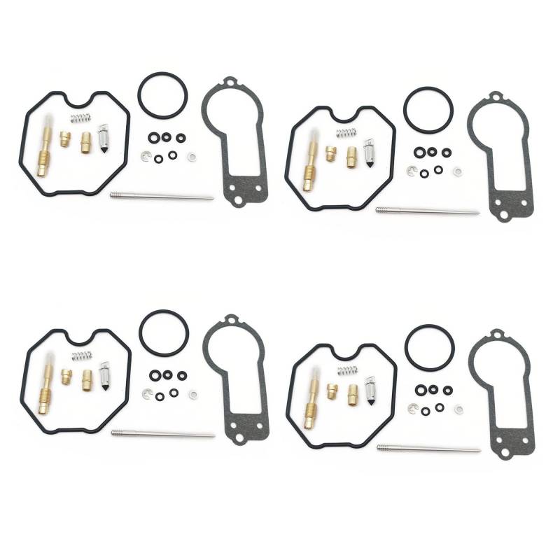 Motorrad-Vergaser-Nadel-Ventil-Schwimmernadel-Dichtung für Honda CB650 1979-1980 XR250R 1996-2004 XR 250 XR250 R 250R CB 600 (4 Sets) von PTKPLGMFVF