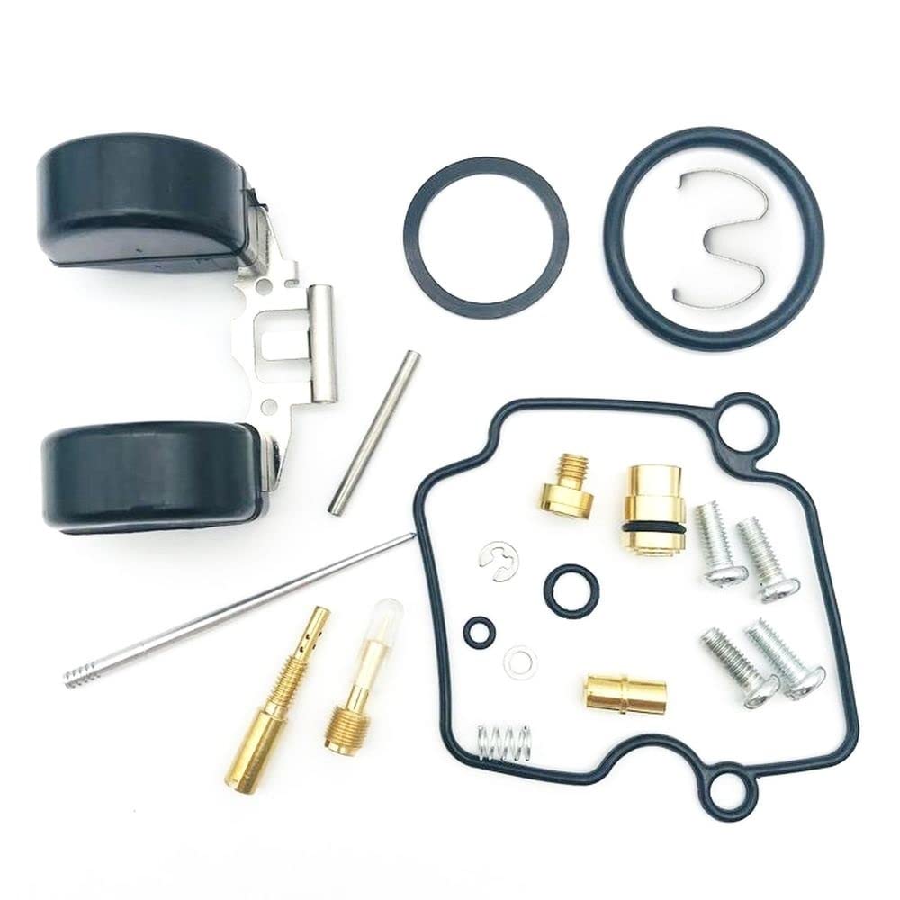 Motorrad-Vergaser-Reparatur-Kits, Ölbecher, schwimmende Nadel-Dichtung, Ersatzteile, Zubehör für YM YBR125 JYM125 VM22 YBR JYM (1 Set) von PTKPLGMFVF