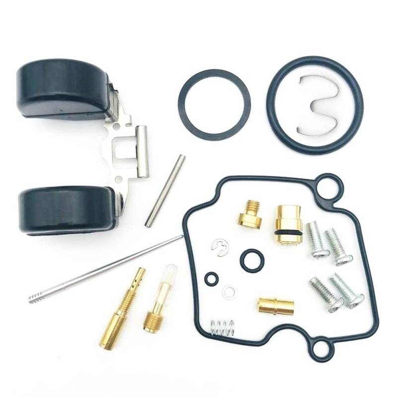 Motorrad-Vergaser-Reparatur-Kits, Ölbecher, schwimmende Nadel-Dichtung, Ersatzteile, Zubehör für YM YBR125 JYM125 VM22 YBR JYM (1 Set) von PTKPLGMFVF