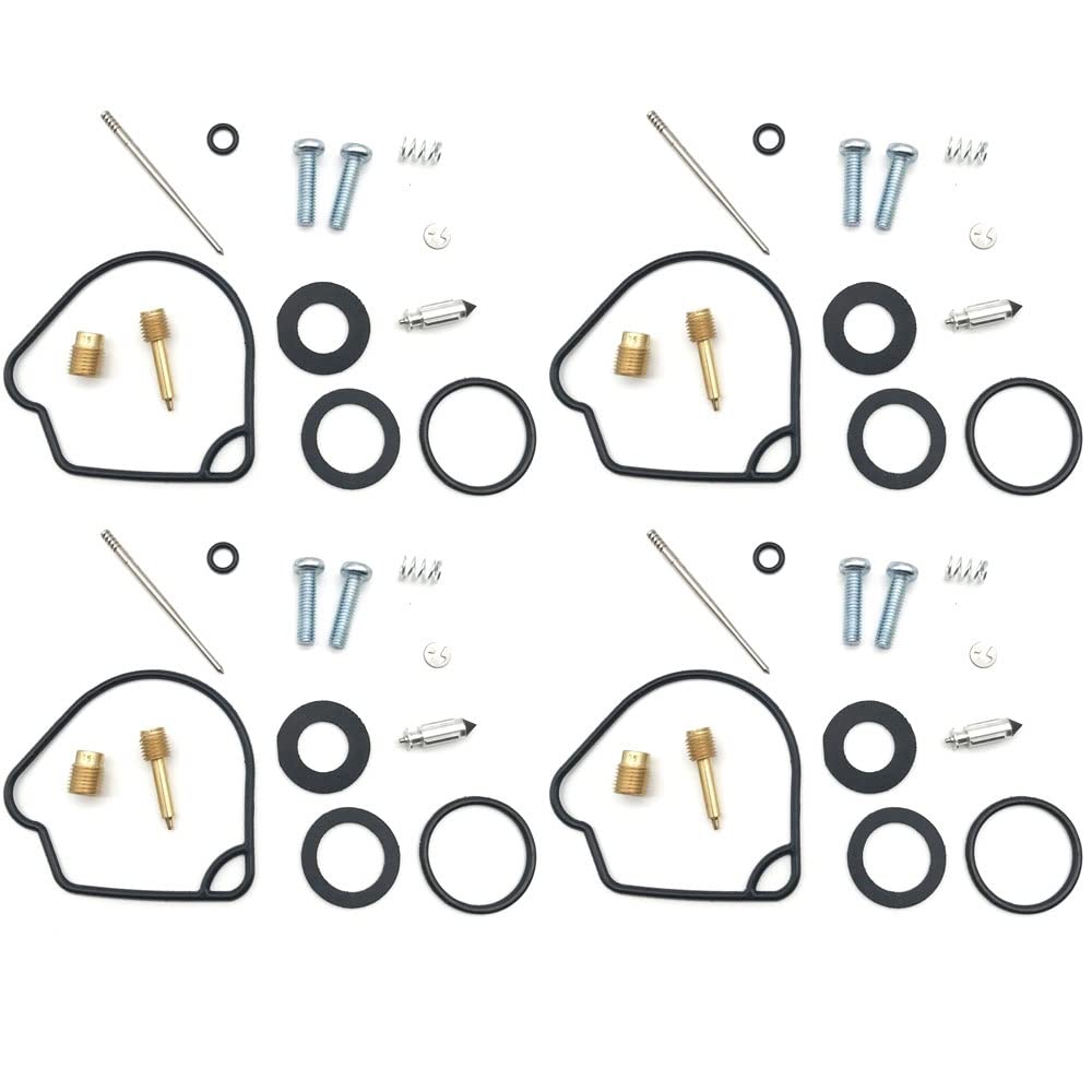 Motorrad-Vergaser-Reparatur-Set, Reparatur-Set, Zubehör für CRF50 CRF50F 2004-2017 XR50R 2000-2004 CRF 50 F 50F XR50 XR 50R (4SET) von PTKPLGMFVF