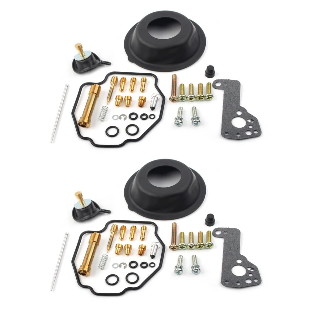 Motorrad-Vergaser-Reparatursatz, Hauptdüse, Luftabschaltventil, Dichtung, Schrauben, Teile für VMAX V-Max 1200 VMX12 Dichtung (2 Stück) von PTKPLGMFVF