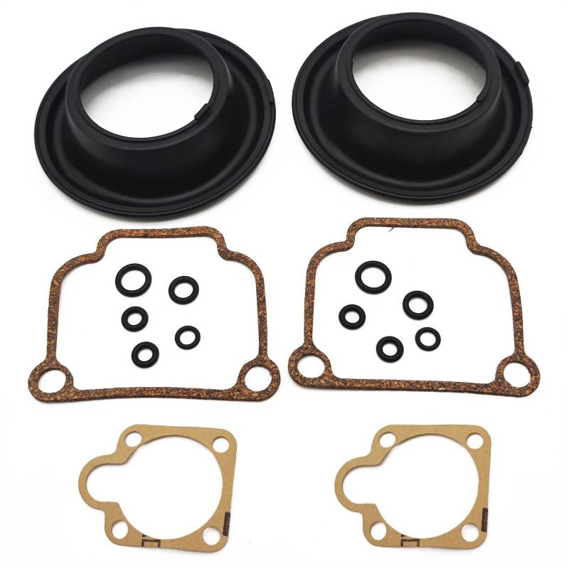 Motorrad-Vergaser-Reparatursatz, Kolben Vakuummembran, kompatibel mit CV 40 mm R100 R 100 von PTKPLGMFVF