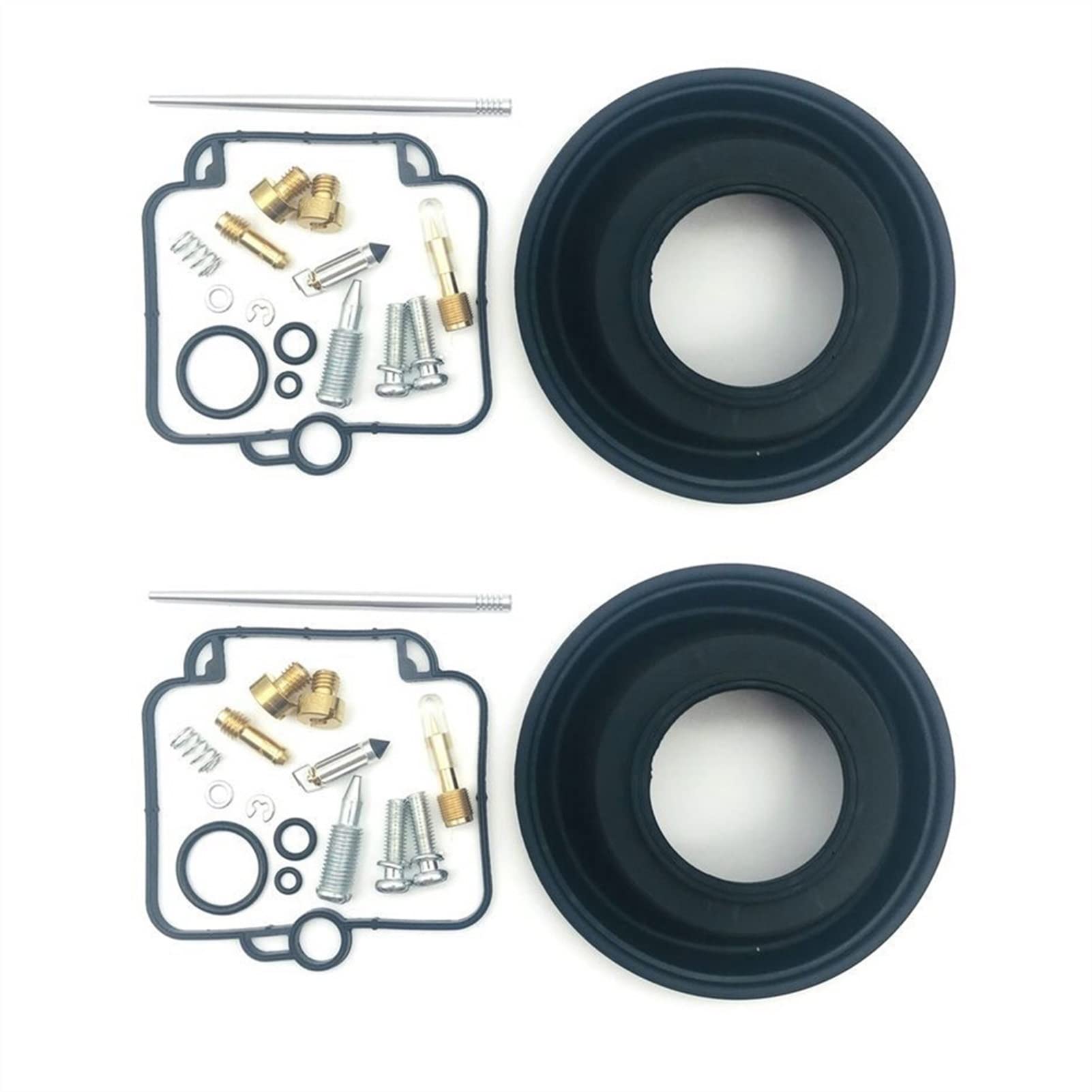 Motorrad-Vergaser-Reparatursatz, Vakuummembran-Einzylinder-Vergasermotor für Suzuki DR350 Goose350 Einzylindermotor BST40 (2 Set) von PTKPLGMFVF