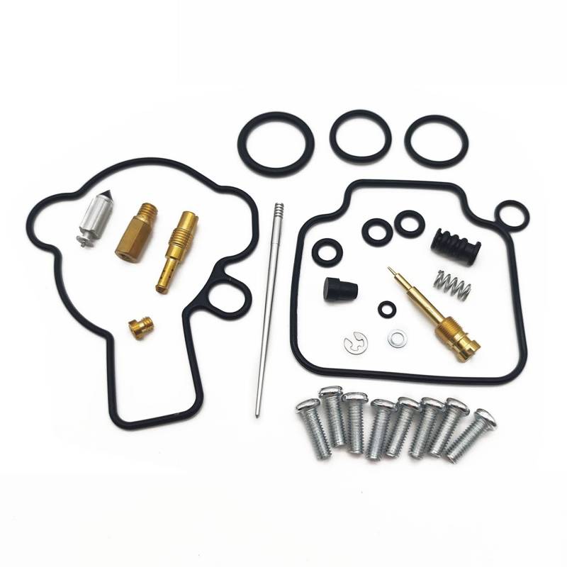 Motorrad-Vergaser-Reparatursatz, schwimmende Nadel-Dichtungsteile für Honda TRX450R 2004–2005 TRX450 TRX 450 R 450R (1 Set) von PTKPLGMFVF