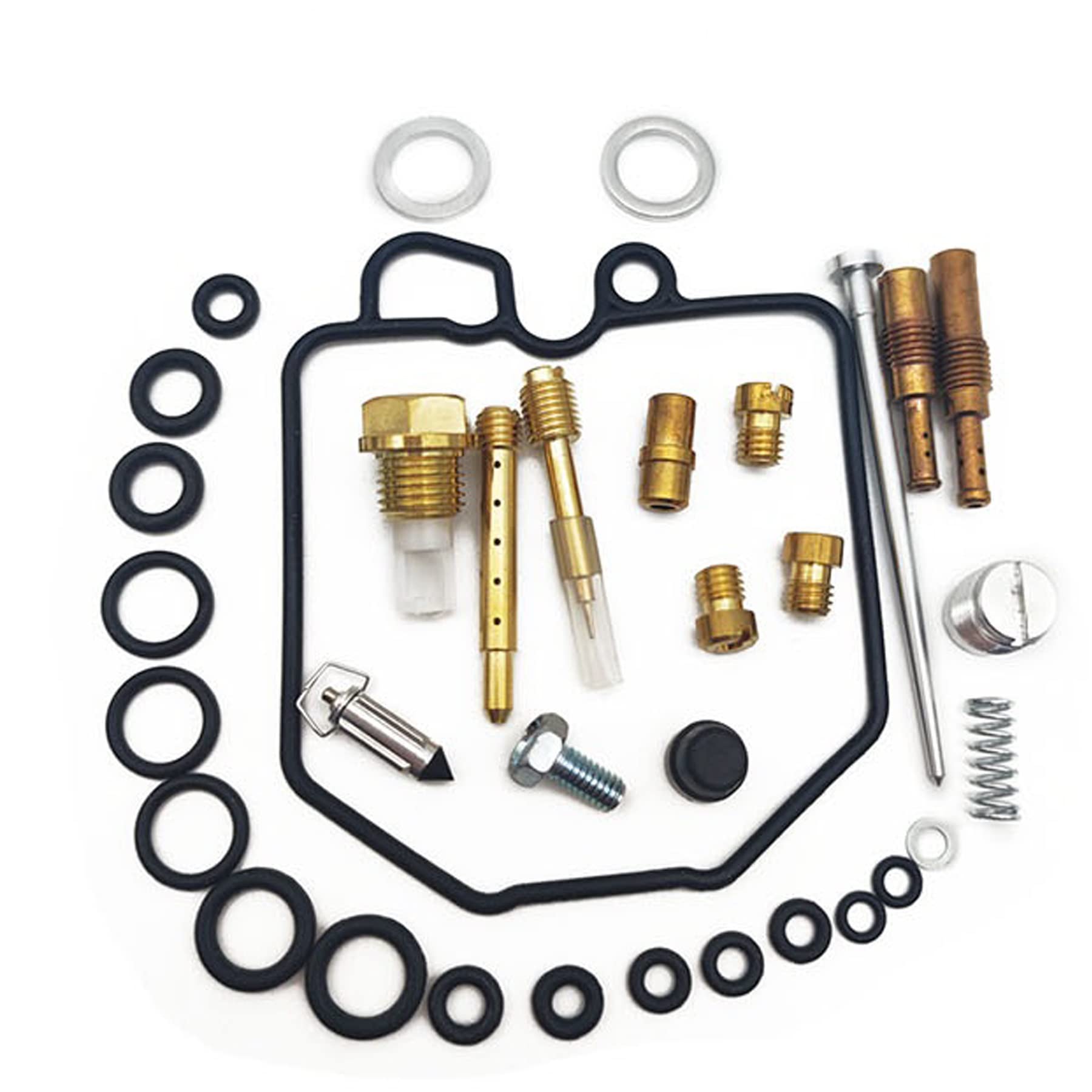 Motorrad Vergaser Reparatursatz Nadel Ventil Dichtung Luftschraube für Honda CBX1000 1978-1983 CBX 1000 (1 Set) von PTKPLGMFVF