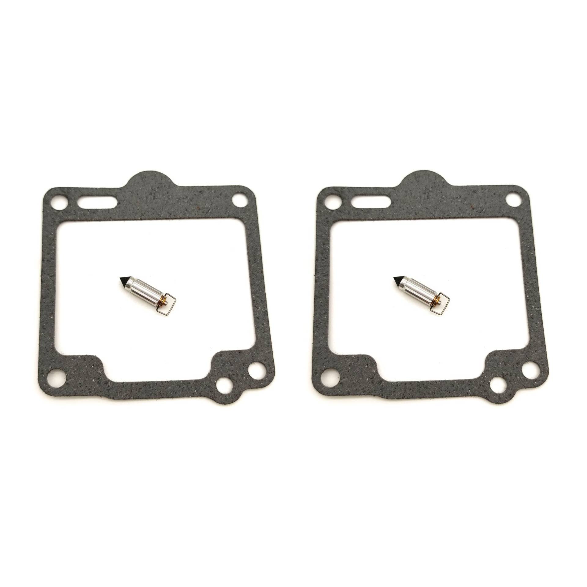 Motorrad-Vergaser-Reparaturset, Vakuum-Membran, Schwimmer-Nadel-Ventile, Teile, kompatibel mit XV750 Virago 750 1988–1997 XV 750 (Gold) von PTKPLGMFVF