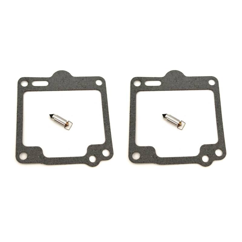 Motorrad-Vergaser-Reparaturset, Vakuum-Membran, Schwimmer-Nadel-Ventile, Teile, kompatibel mit XV750 Virago 750 1988–1997 XV 750 (Gold) von PTKPLGMFVF