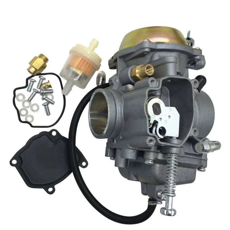 PD34J Vergaser für Sportsman 300 335 400 450 500 600 700 MV7 Hawkey 300 400 SCRAMBLER 400 500 BIG BOSS 500 Polaris 3131441 313156 1 Stück von PTKPLGMFVF