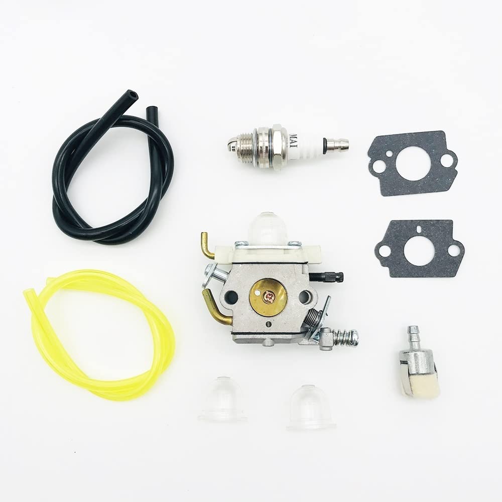 Vergaser-Kit mit Kraftstoffleitungsdichtung, Zündkerze für WTA-33 PB-250 Power Blower A021001881 A021001882 Primer Bulbs Zündkerze Vergaser-Kit mit Kraftstoffleitungsdichtung, Zündkerze für WTA-33 PB-250 Power Blower A021001881 A021001882 Primer Bulbs Zündkerze von PTKPLGMFVF