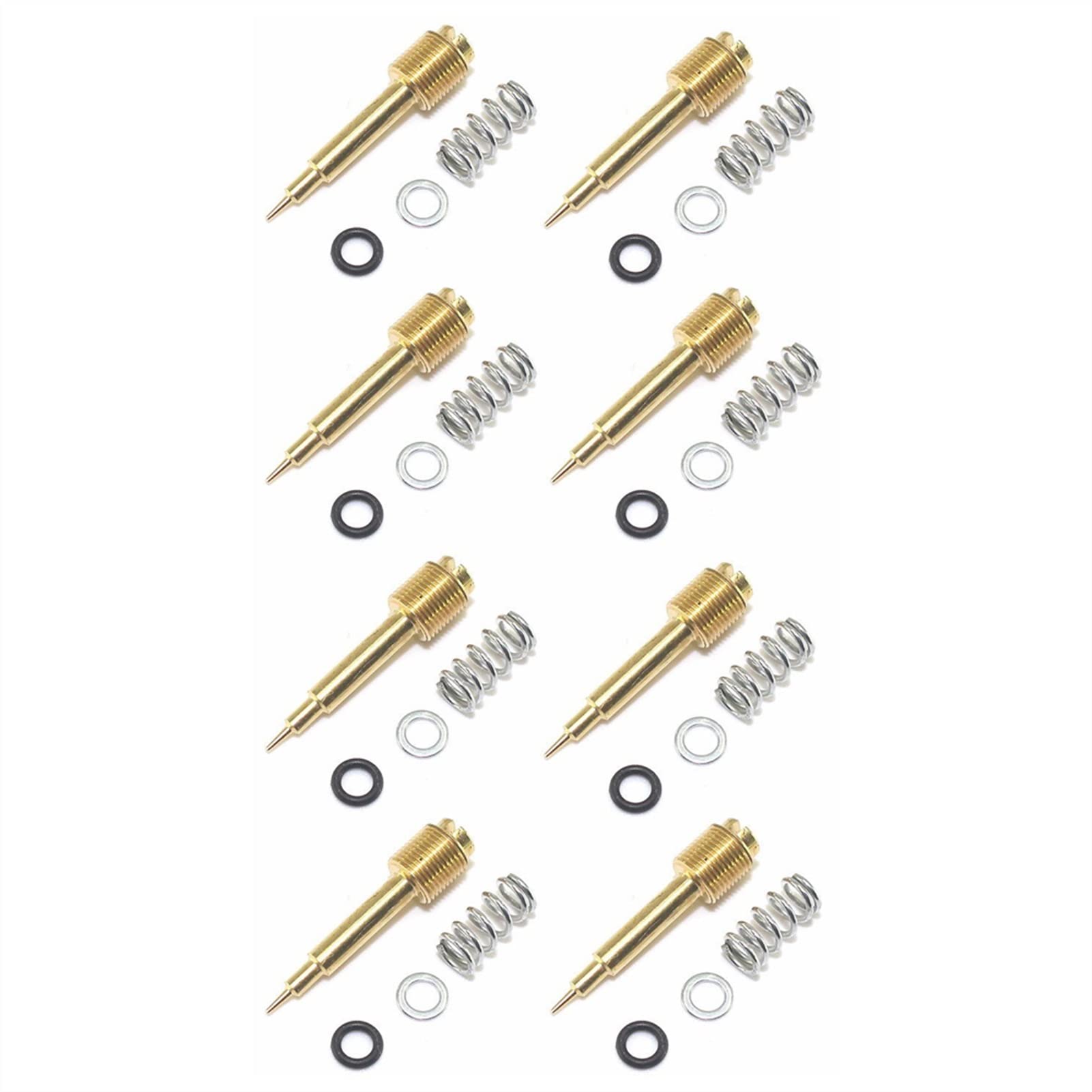 Vergaser-Kraftstoffverhältnis-Einstellschraube für CB125, CB450SJ, CB750SF, RC42, CBX550F, CBX650, RC13, CBX750, RC17, CB750SF, CB125TDJ, 2 Stück Vergaser-Kraftstoffverhältnis-Einstellschraube für CB125, CB450SJ, CB750SF, RC42, CBX550F, CBX650, RC13, CBX750, RC17, CB750SF, CB125TDJ, 2 Stück von PTKPLGMFVF