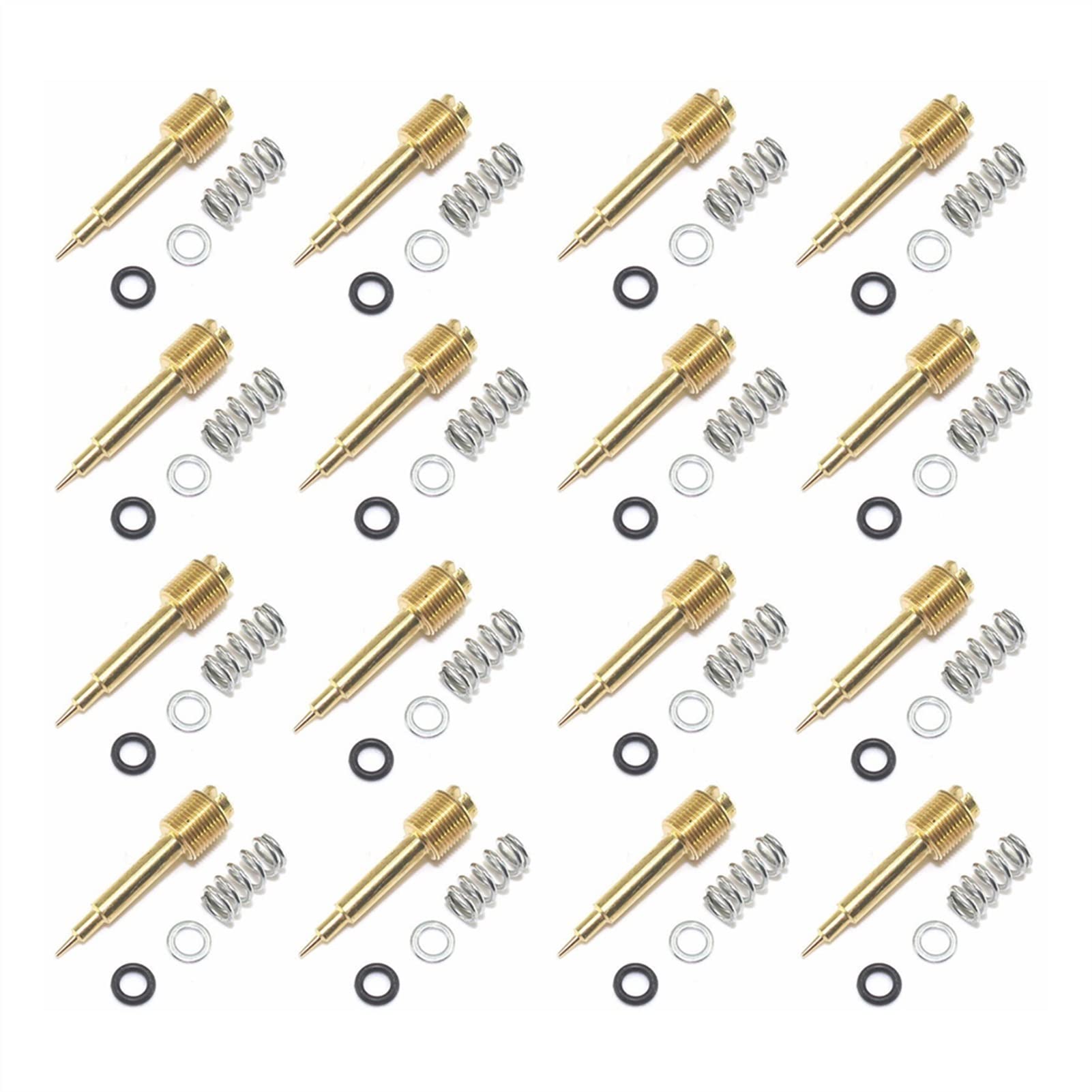 Vergaser-Kraftstoffverhältnis-Einstellschraube für CB125, CB450SJ, CB750SF, RC42, CBX550F, CBX650, RC13, CBX750, RC17, CB750SF, CB125TDJ, 4 Stück Vergaser-Kraftstoffverhältnis-Einstellschraube für CB125, CB450SJ, CB750SF, RC42, CBX550F, CBX650, RC13, CBX750, RC17, CB750SF, CB125TDJ, 4 Stück von PTKPLGMFVF