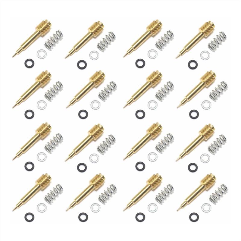 Vergaser-Kraftstoffverhältnis-Einstellschraube für CB125, CB450SJ, CB750SF, RC42, CBX550F, CBX650, RC13, CBX750, RC17, CB750SF, CB125TDJ, 4 Stück von PTKPLGMFVF