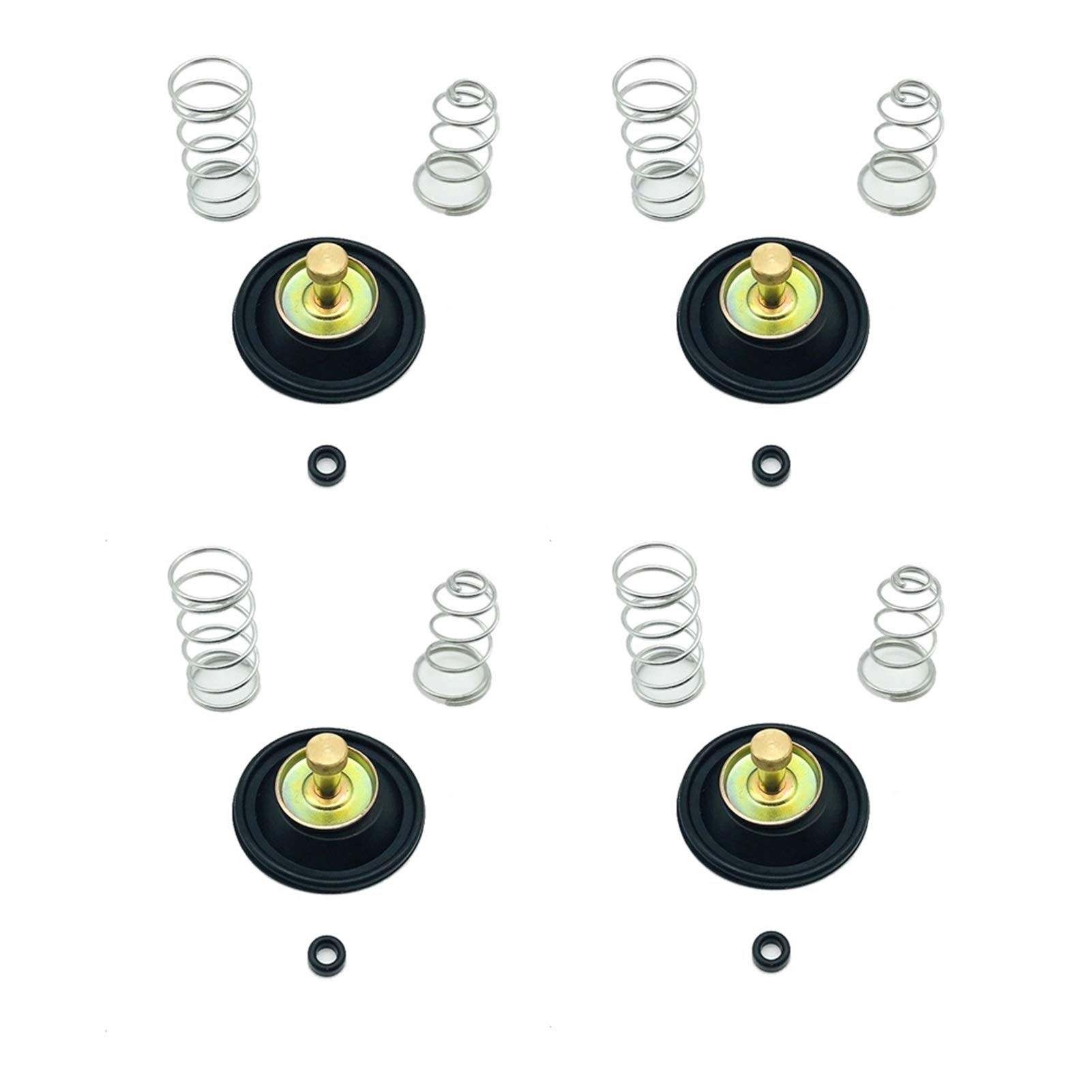 Vergaser-Luftabsperrventil-Kit Membran für XL250S XR250 XR250R CM450A CM450C CM450E XL250 S XR250 CM 450 XR 250 (4 Stück) von PTKPLGMFVF