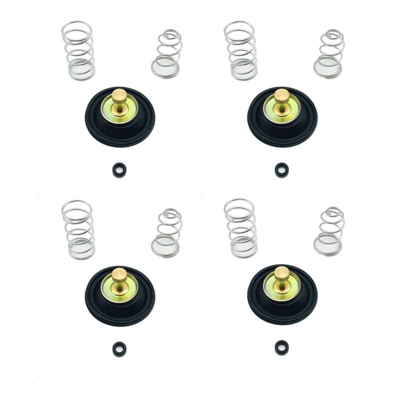 Vergaser-Luftabsperrventil-Kit Membran für XL250S XR250 XR250R CM450A CM450C CM450E XL250 S XR250 CM 450 XR 250 (4 Stück) von PTKPLGMFVF