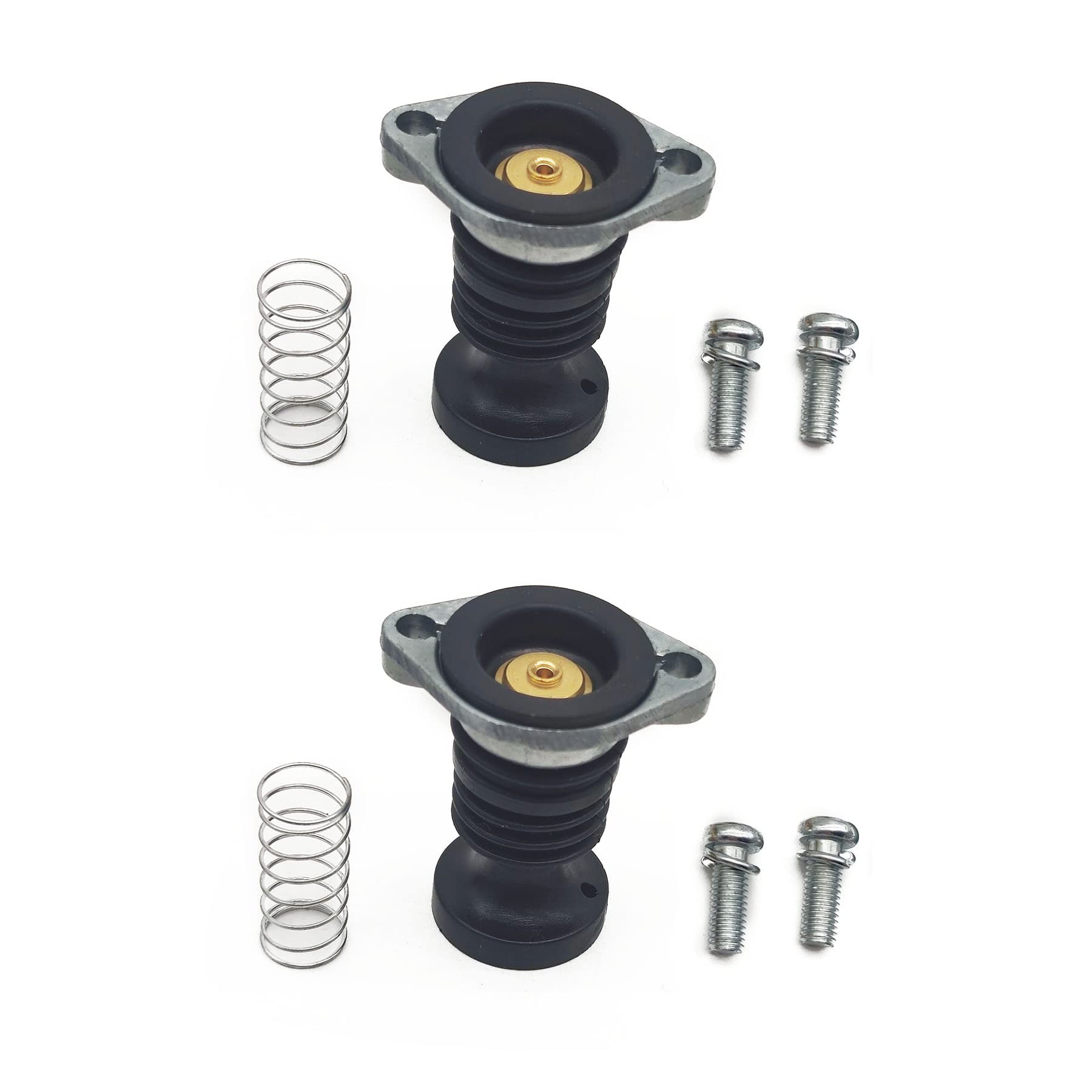 Vergaser-Primerpumpen-Set für Honda ATV TRX350 TRX400 TRX500 TRX650 4x4 TR 350 400 500 650 (2 Sets) von PTKPLGMFVF