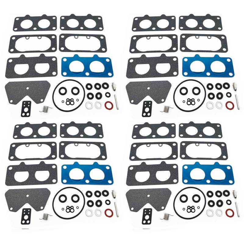 Vergaser-Reparatur-Set für Briggs & Stratton 797890 40H700 und 446700 vertikale Motoren (4 Sets) von PTKPLGMFVF
