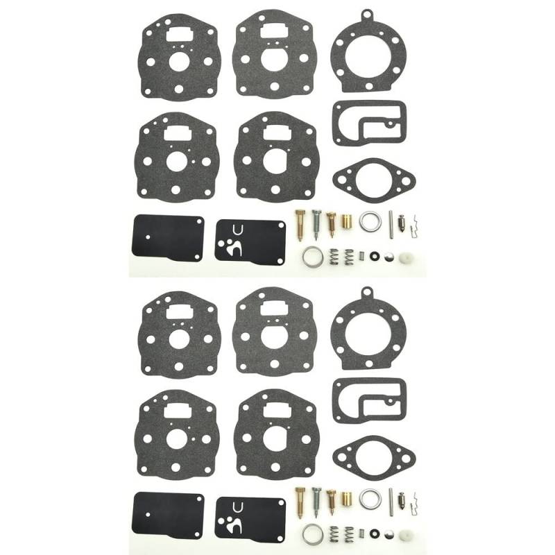 Vergaser-Reparatur-Set für Vergaser, Reparatur-Set für 394502, 491539, 694056, 402447, 402451, 402707, 422437, 422442, 422445(2SET) von PTKPLGMFVF