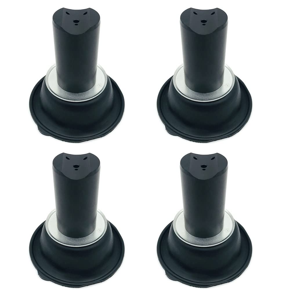 Vergaser-Reparatursatz, Ersatzteil, Kolben Vakuummembran für XVS650 V-Star Custom 1998–2014 (4 Set) von PTKPLGMFVF