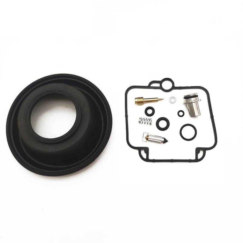 Vergaser-Reparatursatz, Konfigurieren Sie Vakuummembran-Schwimmnadel-Dichtungsteile für Suzuki GS500E 1994–2000 GS 500 E (1 Stück) von PTKPLGMFVF