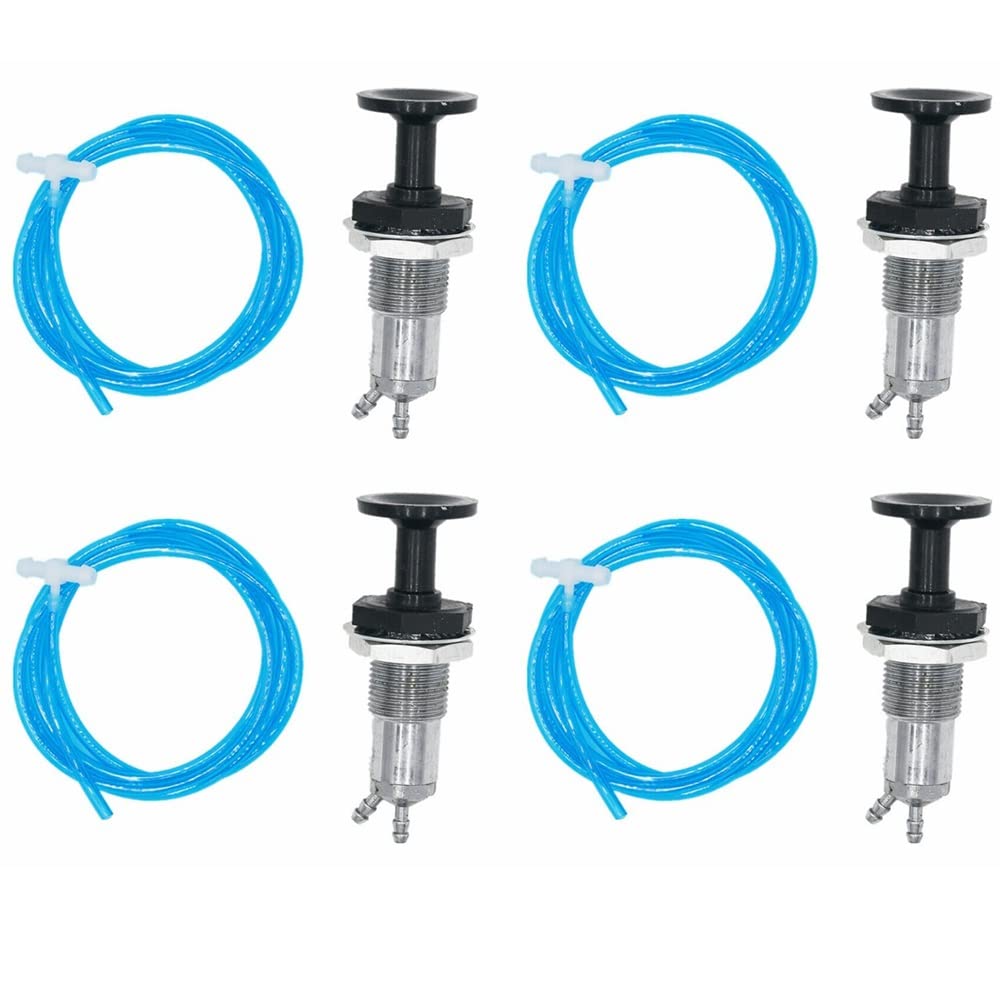 Vergaser-Reparatursatz, Kraftstoff-Primer-Pumpe, Pumpen-Set, Jet-Ski/ATV für Autozubehör (4 Set) von PTKPLGMFVF