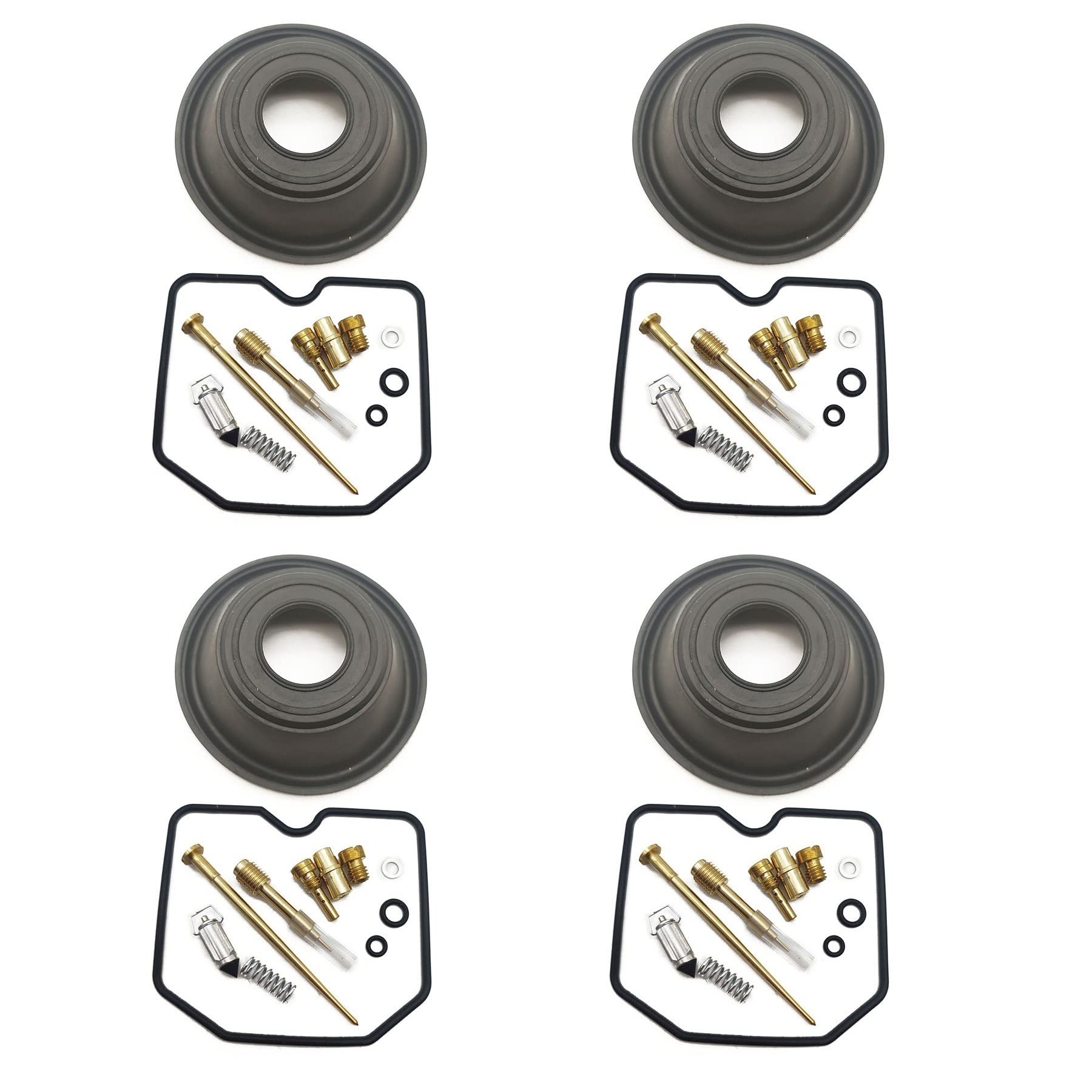 Vergaser-Reparatursatz, Nadelventildichtung, Luftschraube, Kolben, Vakuummembran für Kawasaki KLR650 1987–2007 KLR 650 Vergaser-Reparatursatz, Nadelventildichtung, Luftschraube, Kolben, Vakuummembran für Kawasaki KLR650 1987–2007 KLR 650 von PTKPLGMFVF