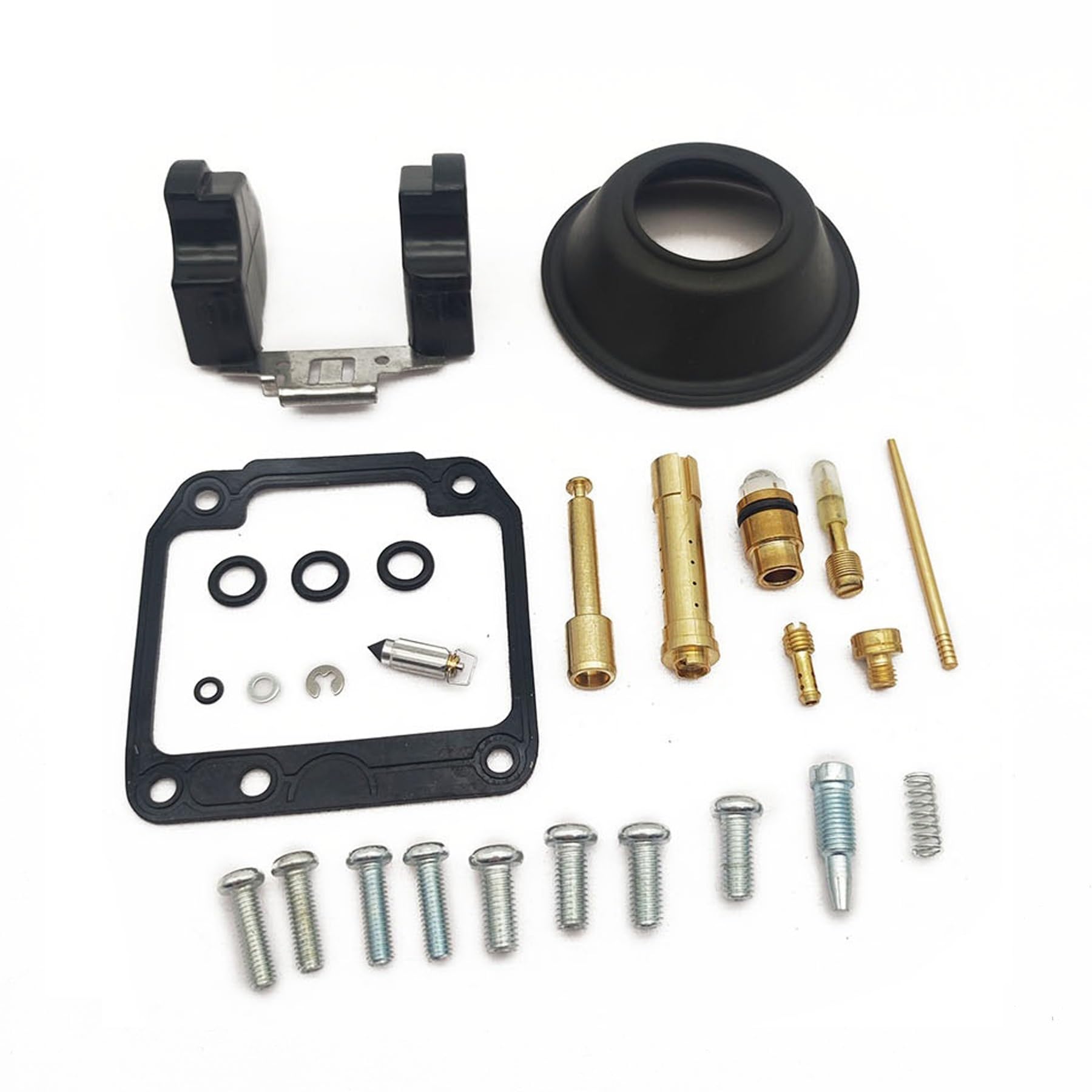 Vergaser-Reparatursatz, Nadelventildichtung, Luftschraube, Vakuummembran und Schwimmer für Yamaha XJR400 1993–1998, XJR 400 (1 Stück) von PTKPLGMFVF