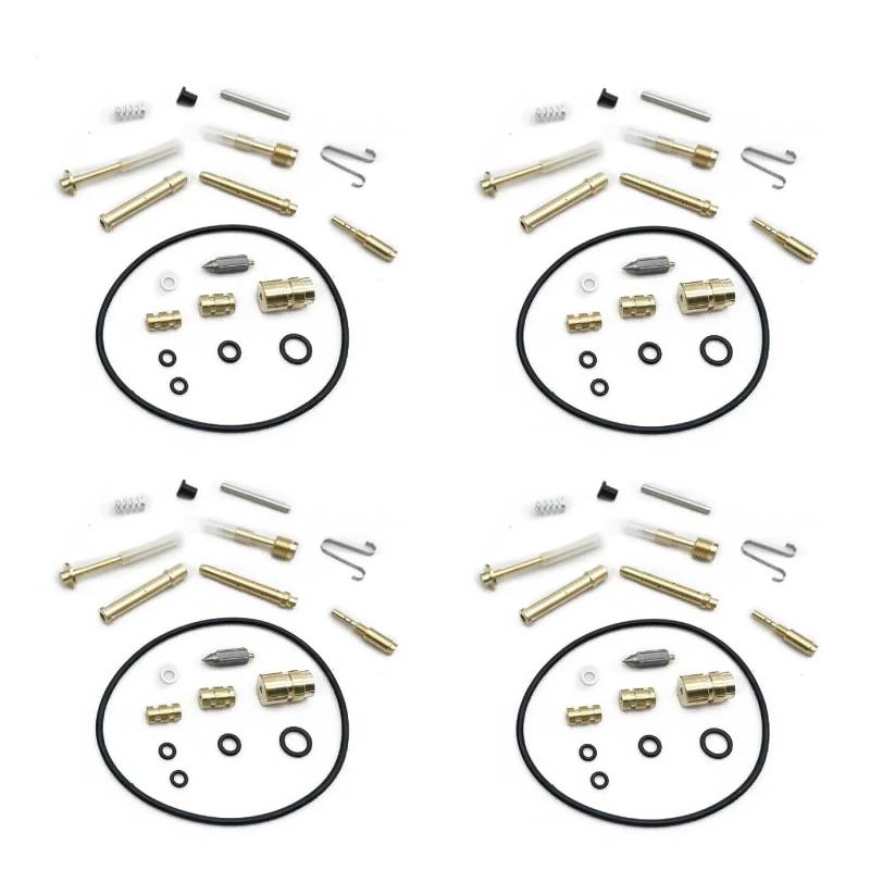Vergaser-Reparatursatz, Nadelventildichtung, Luftschraube, kompatibel mit CB350 CL350 1968–1973, 4 Stück von PTKPLGMFVF