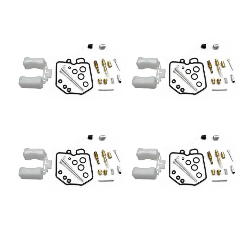 Vergaser-Reparatursatz, Nadelventildichtung, Luftschraube mit Schaum, kompatibel mit CB900C Custom CB900F CB1000C CB900 CB1000 C F (4 Sets E) von PTKPLGMFVF